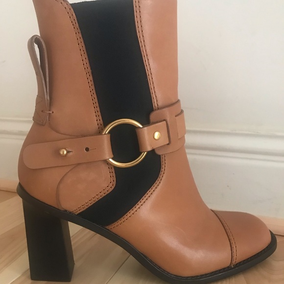 See By Chloe Ankle Boots Size 7.5US - Picture 8 of 12